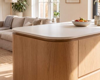 Abgerundete Ecken in der Küche: Der Designtrend für weiche Formen